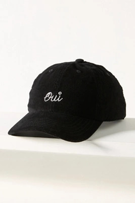 Clare V. Corduroy Oui Baseball Cap | Anthropologie (US)