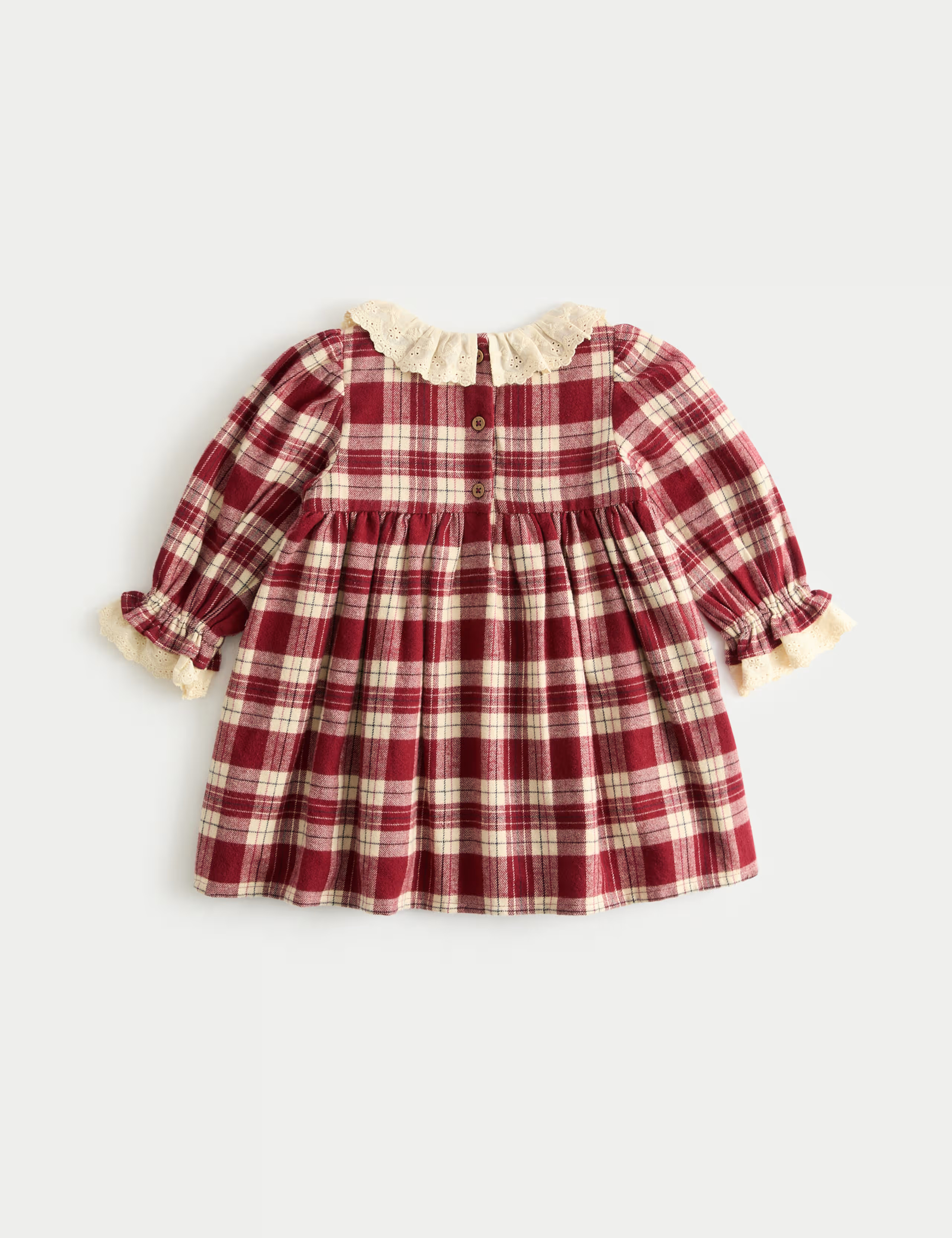 2pc Checked Dress & Tights Set (0-3 Yrs) | Marks & Spencer (UK)