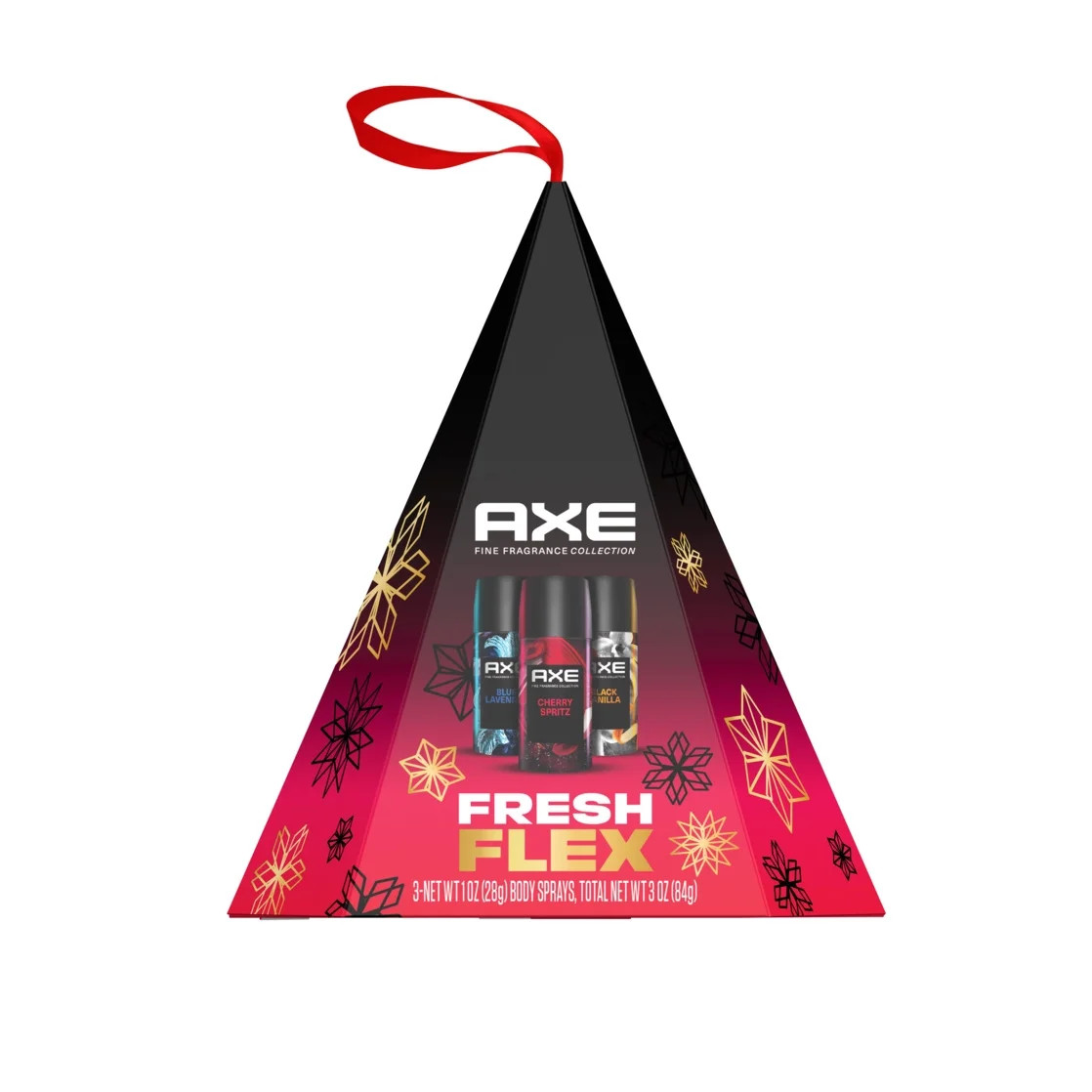 AXE Fresh Flex Body Spray Stocking Stuffer Gift Set Compact Deodorant Sprays, 1 oz 3 Count | Walmart (US)