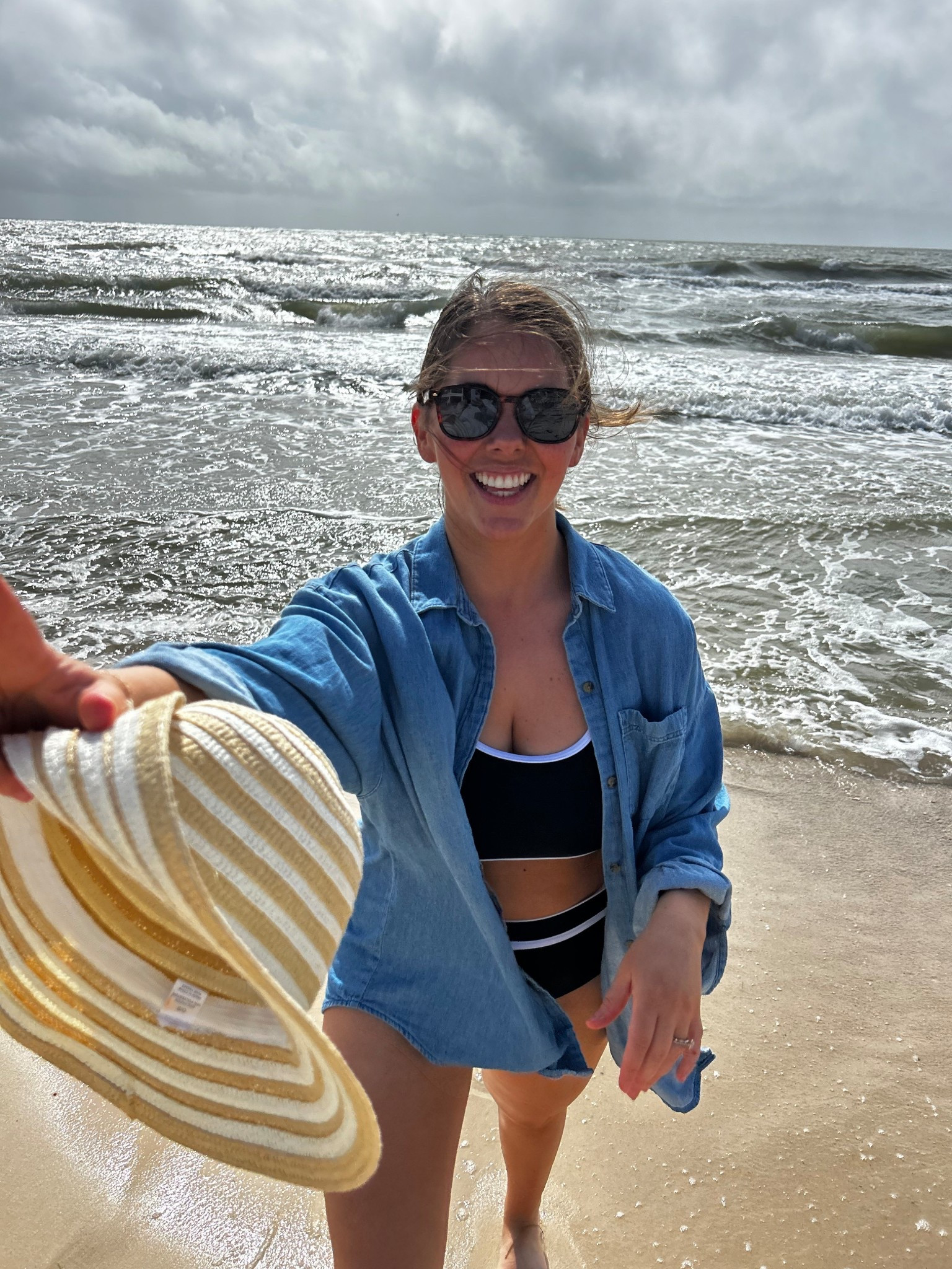 Yall I need this swim suit in allll the colors! Very supportive for top heavy gals! Full coverage and still cute! The high waisted bottoms covers everything you’d want it to🤗🤪 I’m wearing a large! 

#LTKStyleTip #LTKSaleAlert #LTKSwim