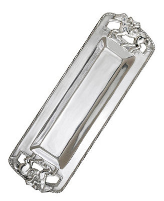 Arthur Court Designs Aluminum Thoroughbred Oblong Tray - Macy's | Macy's