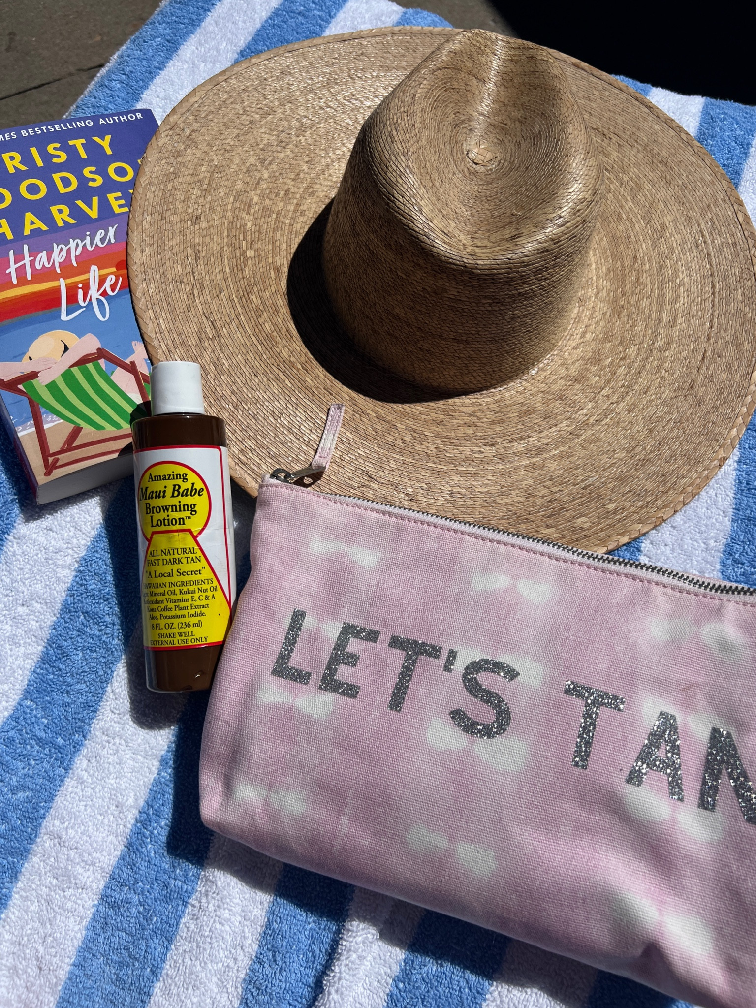 Poolside summer needs

My must haves
Lack of color hat 

Custom printed Tanning bag by quilted koala 
Save 30% with code DARCY20
*  comes in other colors

A good summer book.. 
this one is a Kristy have Woodson 
Available June 26th
I love all of her books

Browning lotion moisturizing and helps achieve a beautiful brown tan.. no spf in this 


#LTKTravel #LTKSwim #LTKItBag