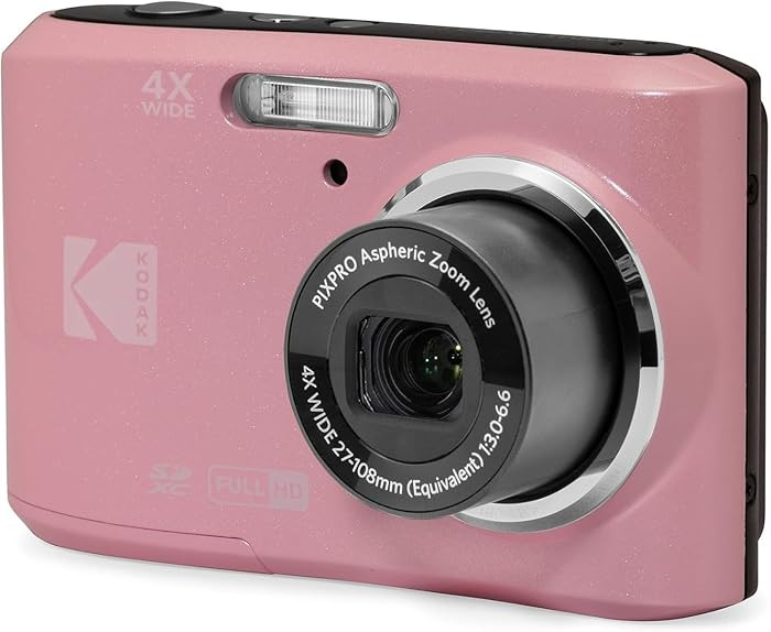 Kodak PIXPRO FZ45 16MP Point and Shoot Digital Camera with 4X Optical Zoom - Compact 27mm Wide An... | Amazon (US)