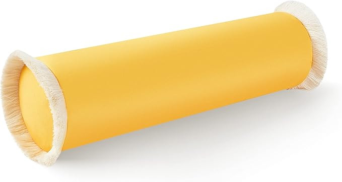 Hofdeco Premium Coastal Patio Indoor Outdoor Bolster Pillow Cover Only, 6"x20" Water Resistant fo... | Amazon (US)