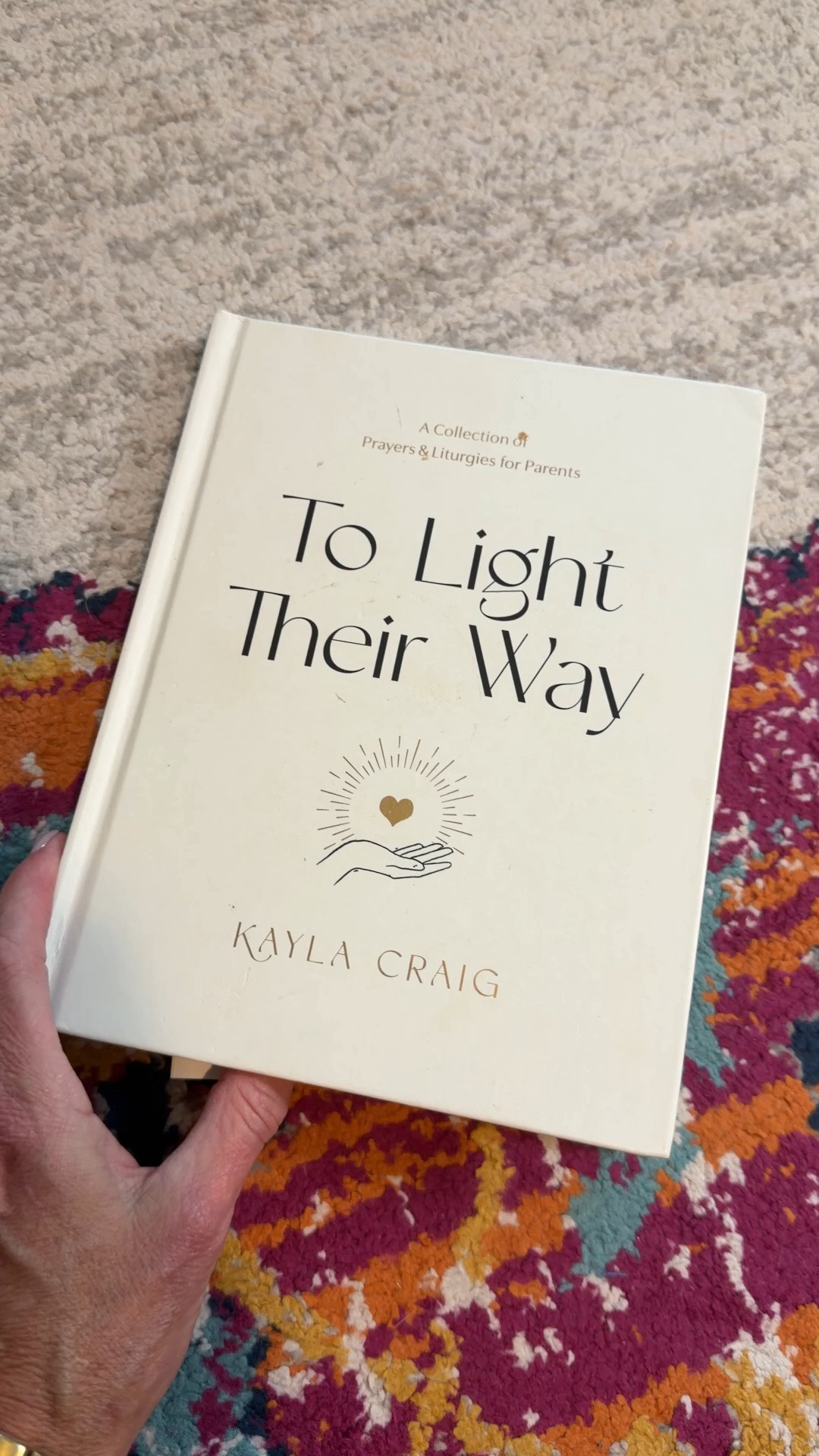 A book of prayers in liturgies for parents I absolutely love this one has the best back to school prayers, leaving for college graduation and more… it is so good and one you will reach for often