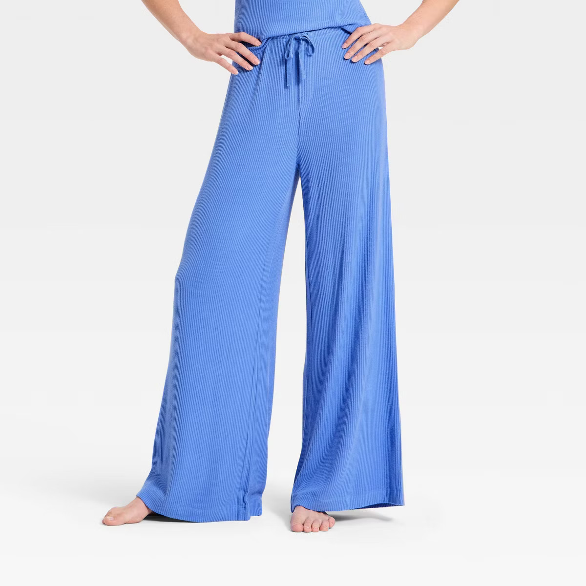 Women's Cozy Ribbed Wide Leg Pants - Auden™ | Target