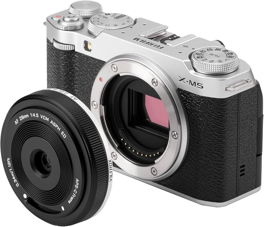 VILTROX 28mm f4.5 Pancake Lens Fuji x, AF 28mm f4.5 X Mount Lens for Fujifilm, Fixed Aperture F4.... | Amazon (US)