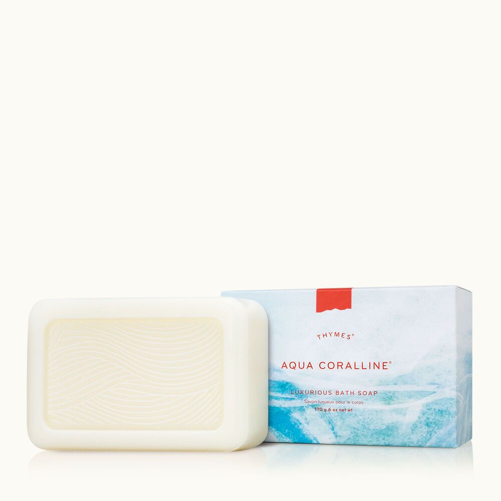 Buy Aqua Coralline Bar Soap for USD 12.00 | Thymes | Thymes