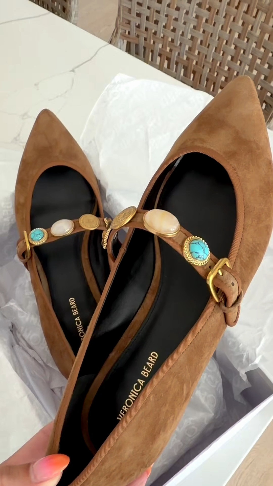 Love these unique flats in the Nsale

#LTKootd