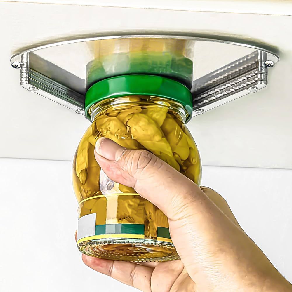Latest Jar Opener - Under Cabinet Jar Openers for Seniors With Arthritis or Weak Hands - Under Co... | Amazon (US)