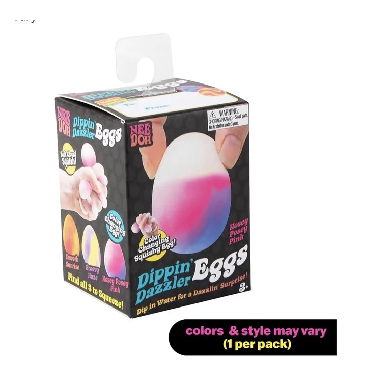 Schylling Needoh Dippin Dazzler - Sensory Squeeze  Egg , Changes Color | Walmart (US)