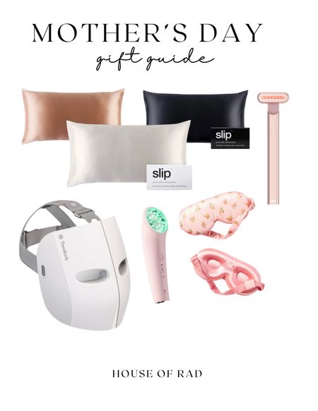 Mother’s Day Gift Guide
Spa day
Gifts for Her 
LED face mask
Silk pillowcase
Satin pillowcase
Skincare
Eye mask
LED skin treatment 


#LTKGiftGuide