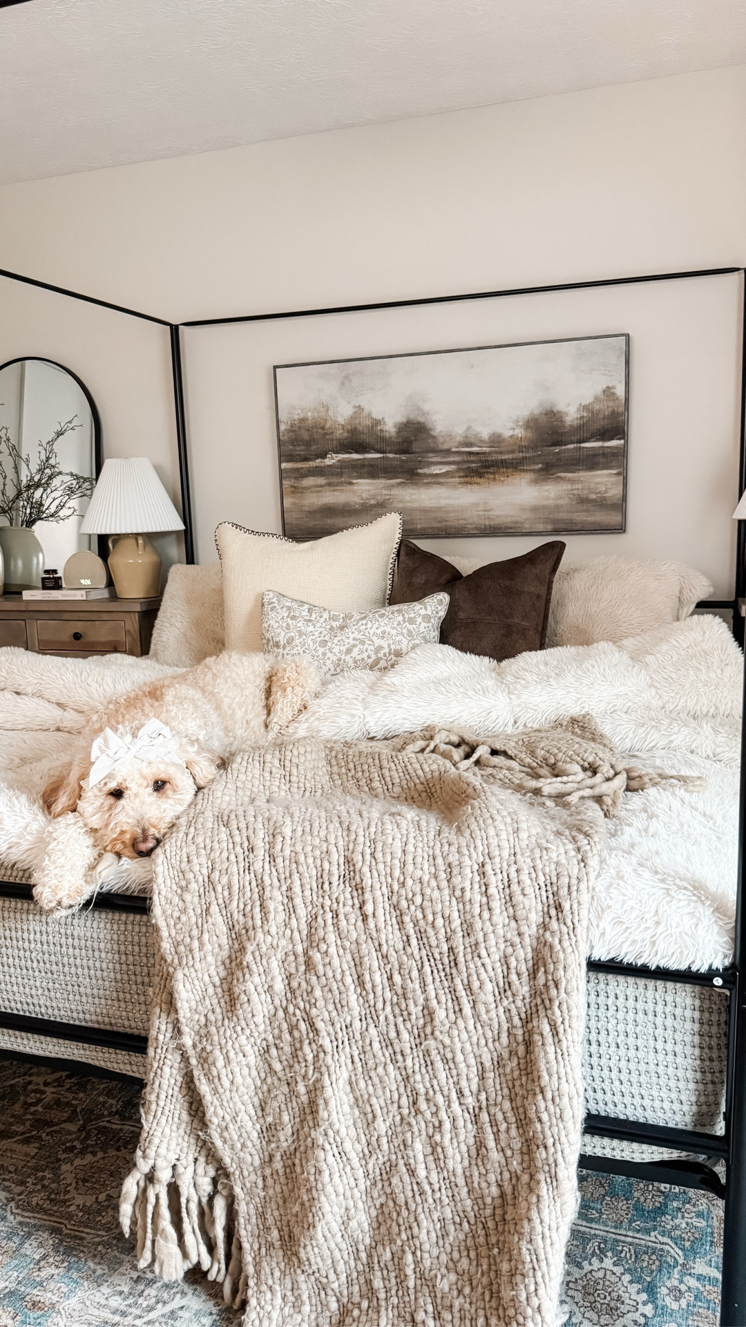 The coziest bedding D O E S exist 🫶🏻🫶🏻🫶🏻 

#LTKHome #LTKFindsUnder100