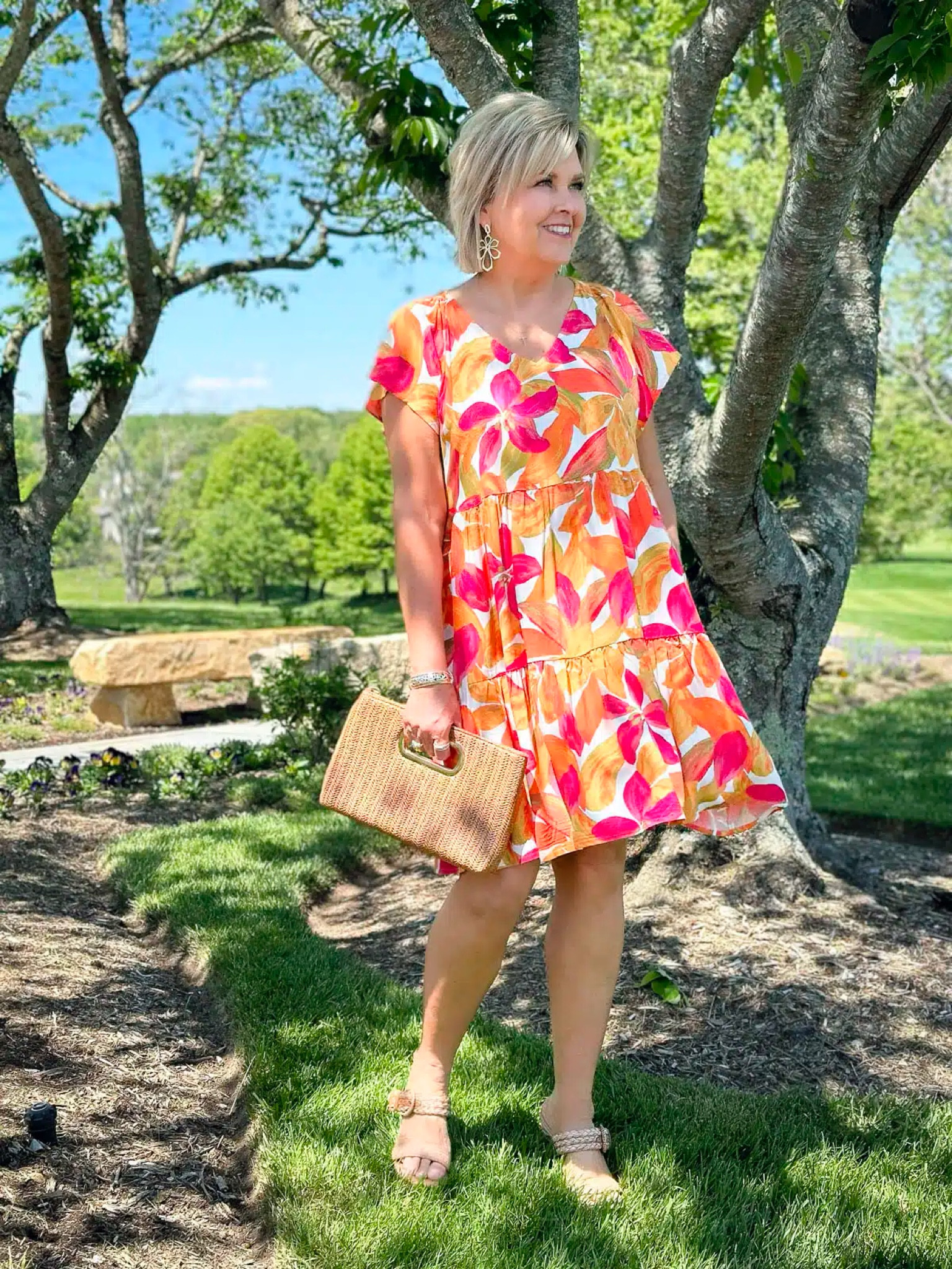 Floral Flutter Sleeve Dress Size Medium | Summer Dress | Graduation | Baby Shower | Resort Wear 

#LTKParties #LTKSeasonal #LTKStyleTip