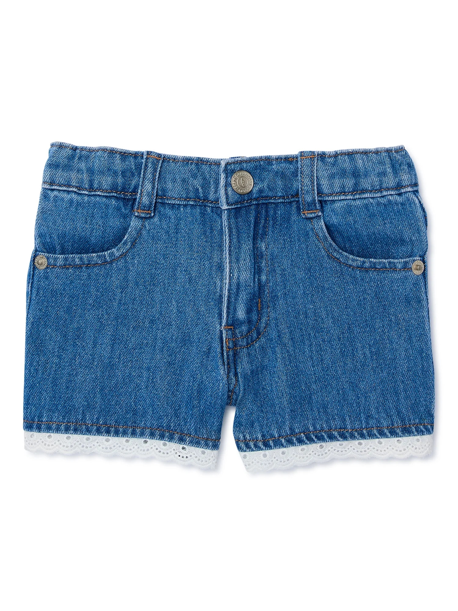 easy-peasy Toddler Girl Denim Short, Sizes 18M-5T - Walmart.com | Walmart (US)