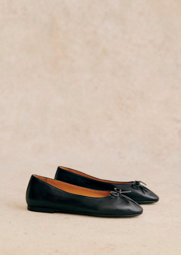 Agathe Low Ballerinas | Sezane Paris - US
