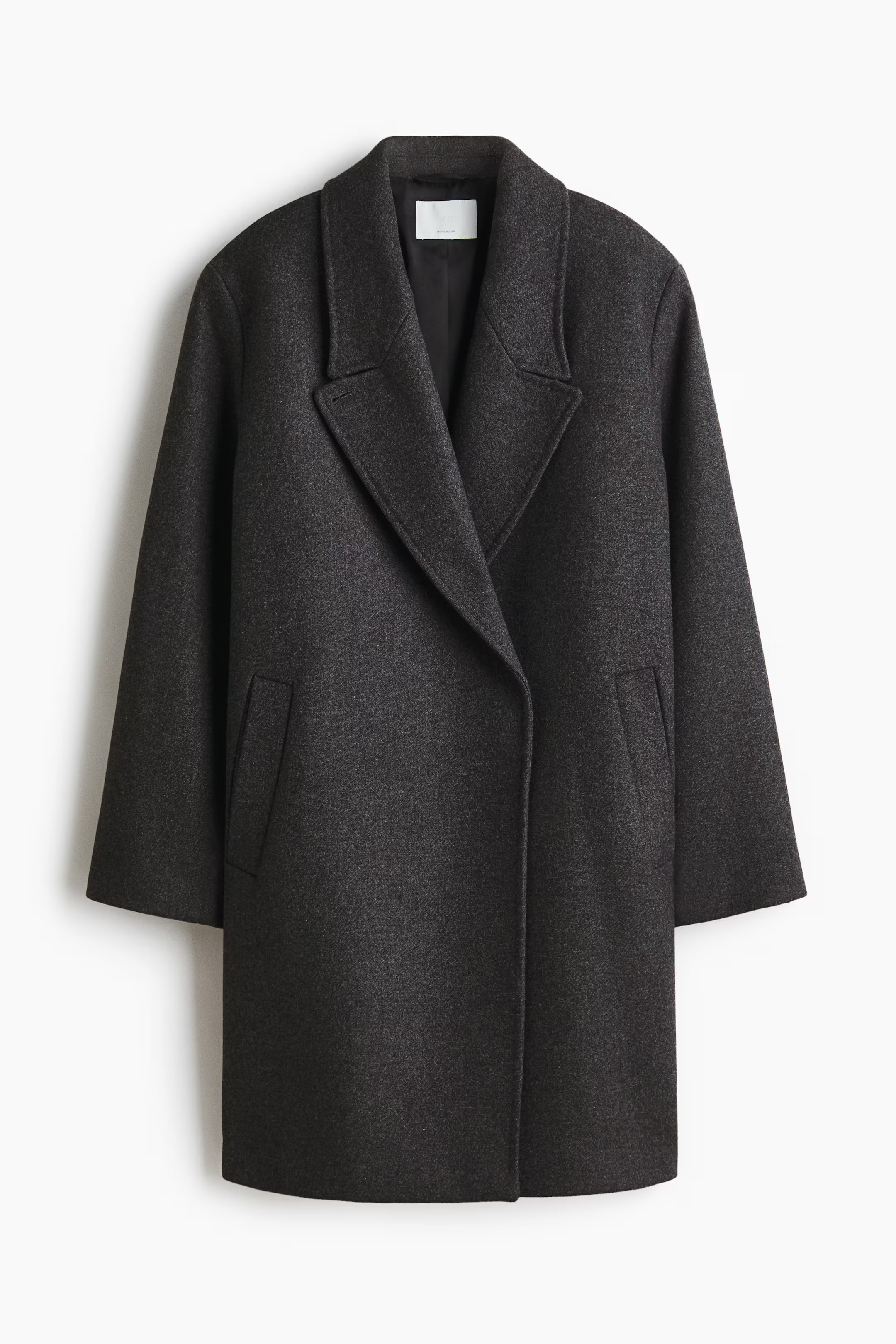 Manteau oversize en laine mélangée | H&M (FR, IT, ES, PT, BE)