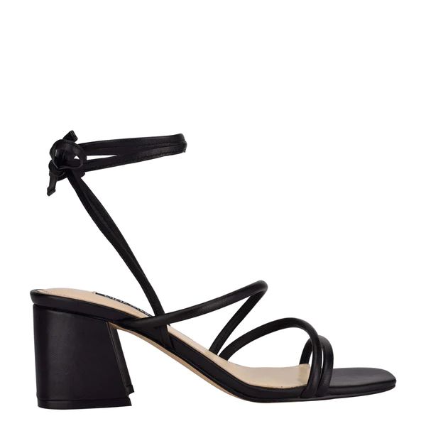 Gorg Ankle Wrap Block Heel Sandals | Nine West (US)