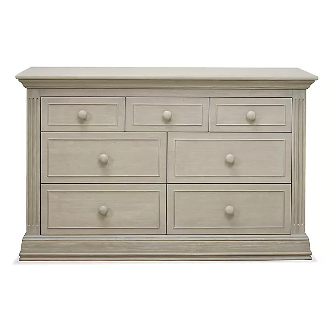 Sorelle Providence 7-Drawer Double Dresser in Heritage Fog | buybuy BABY