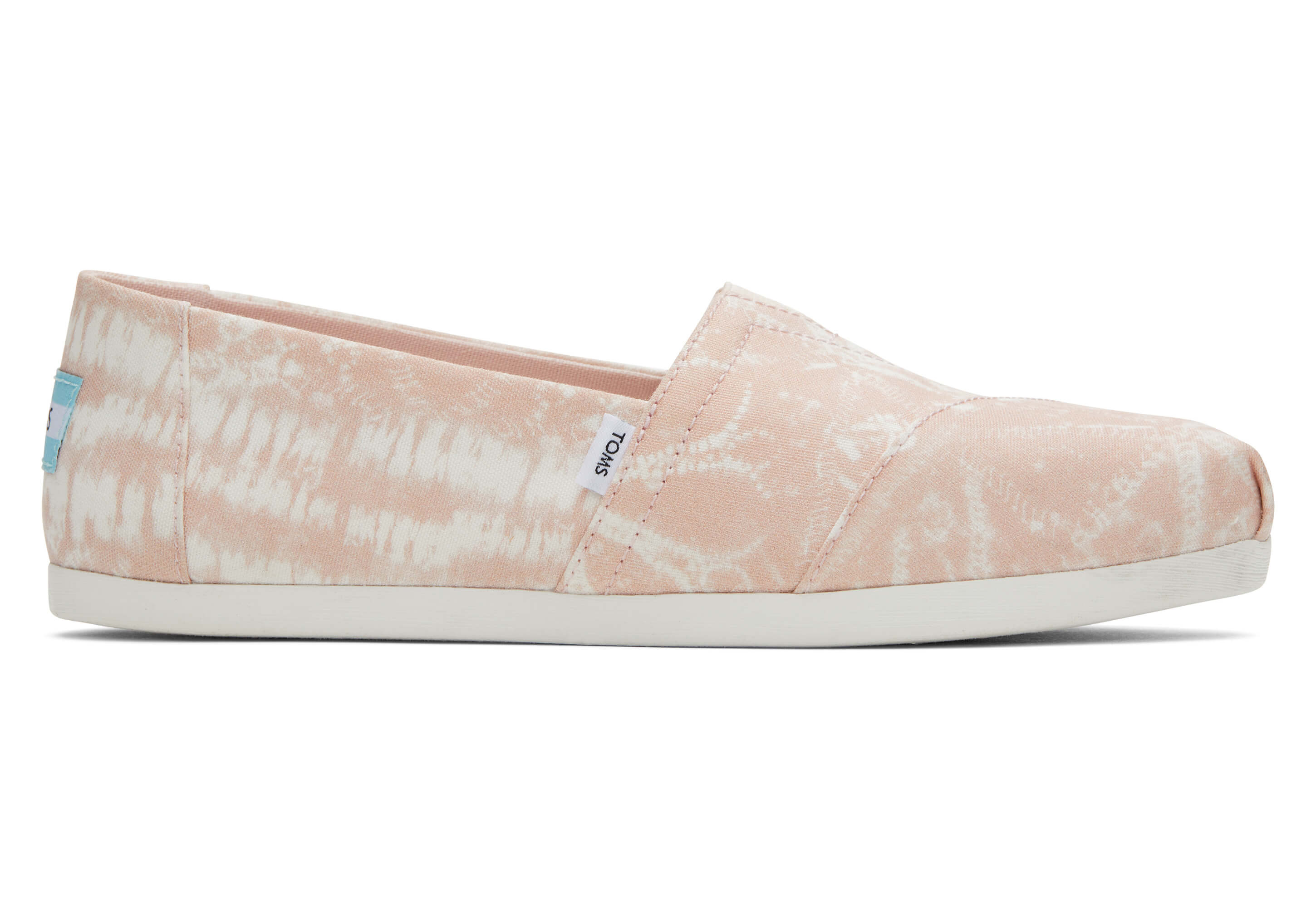 Women's Pink Alpargata Batik Espadrille Slip On Shoe | TOMS | TOMS (US)