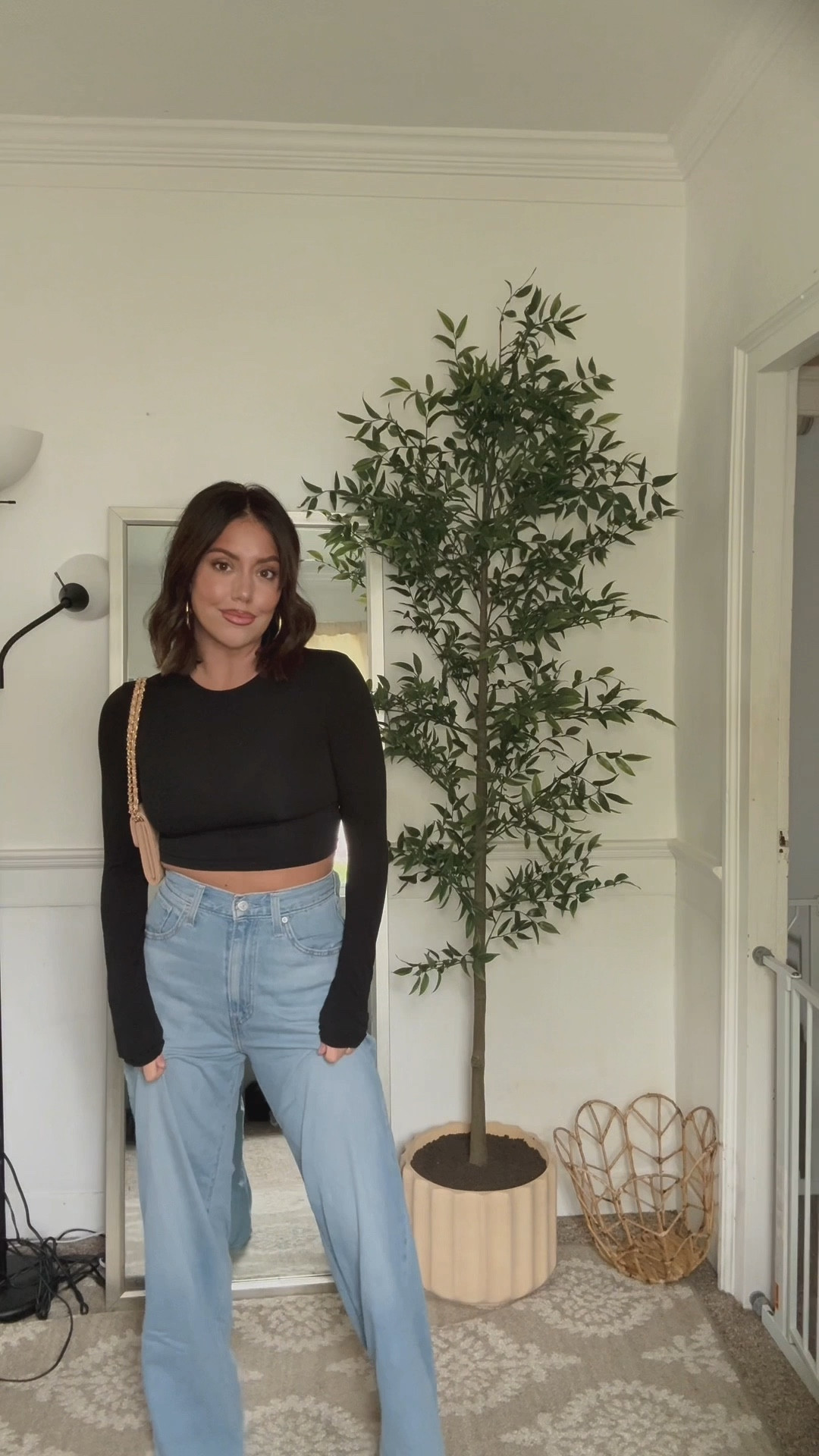 The Danielle Uniform -> black shirt and jeans 🥰 

#LTKStyleTip #LTKFindsUnder50 #LTKSeasonal