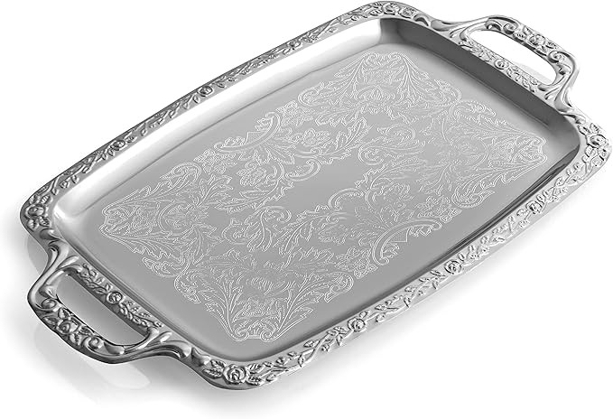 Sterlingcraft Oblong Serving Tray | Amazon (US)