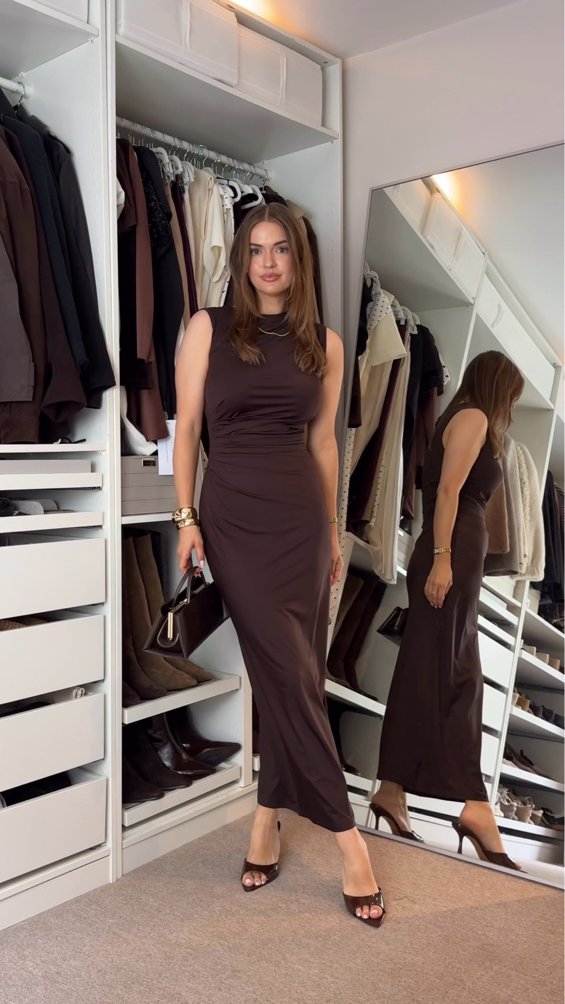 Chocolate brown dressy summer outfit

#LTKuk #LTKsummer #LTKstyletip