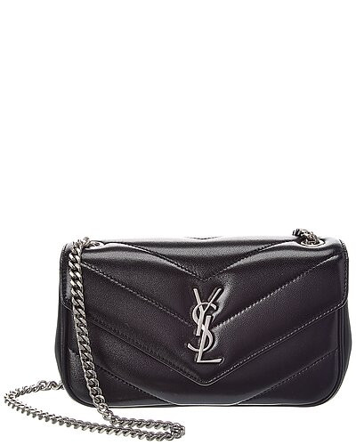 Saint Laurent Loulou Mini Leather Crossbody | Gilt & Gilt City