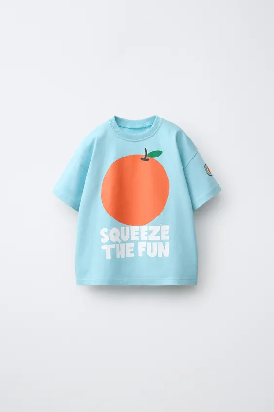 FRUIT PRINT T-SHIRT | Zara US