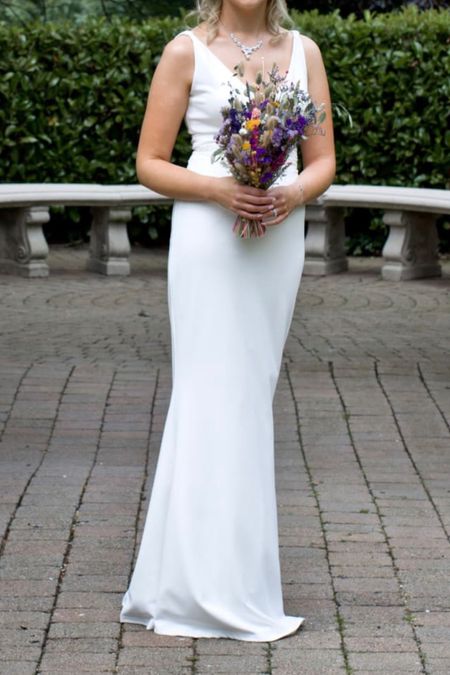 This simple wedding dress is so stunning!!!

#LTKwedding #LTKunder100