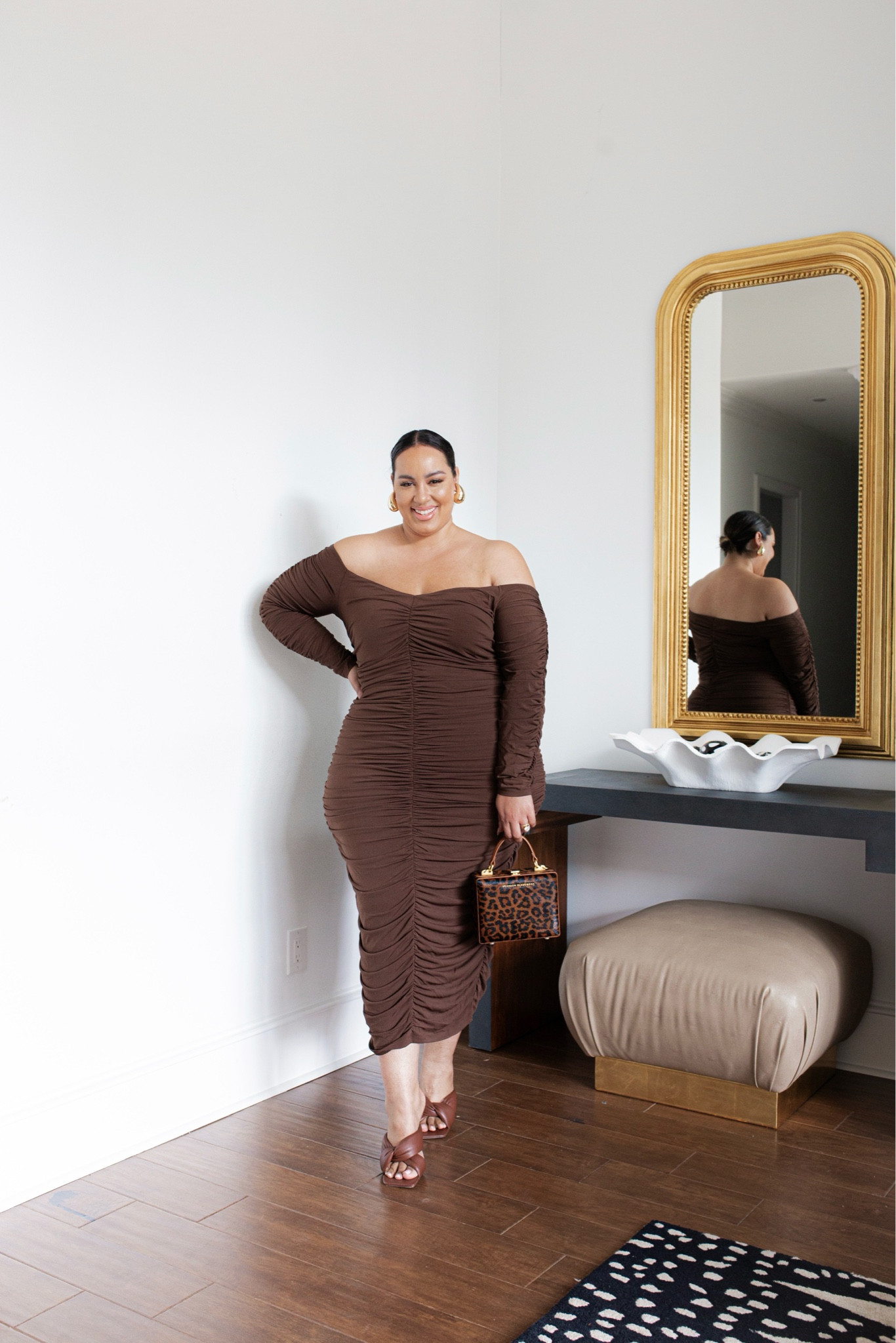 Im loving this chocolate monochromatic look! Great for dare night or a wedding! 

#LTKplussize #LTKfindsunder50 #LTKsalealert