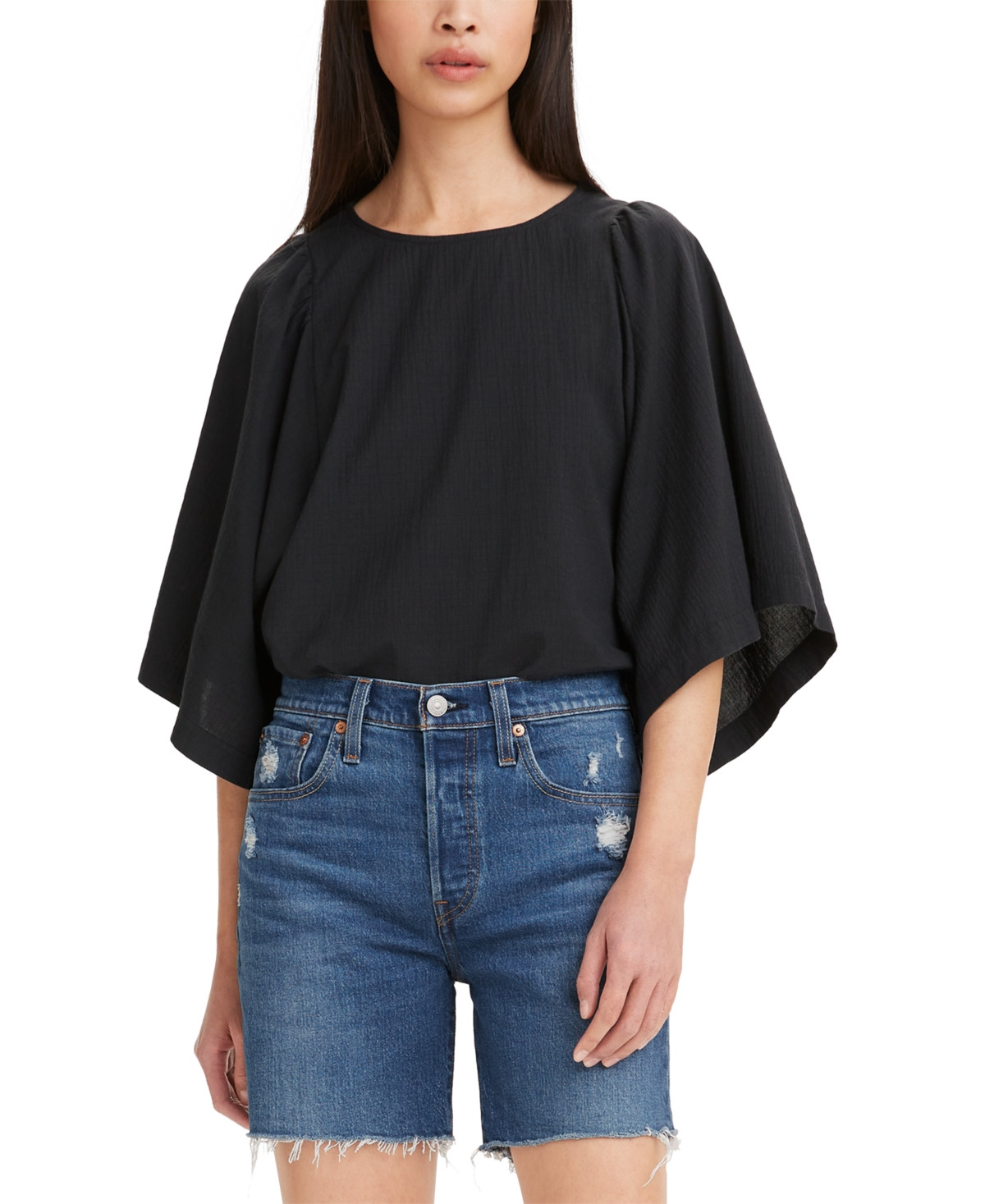 Levi's Lucy Dolman-Sleeve Top | Macys (US)