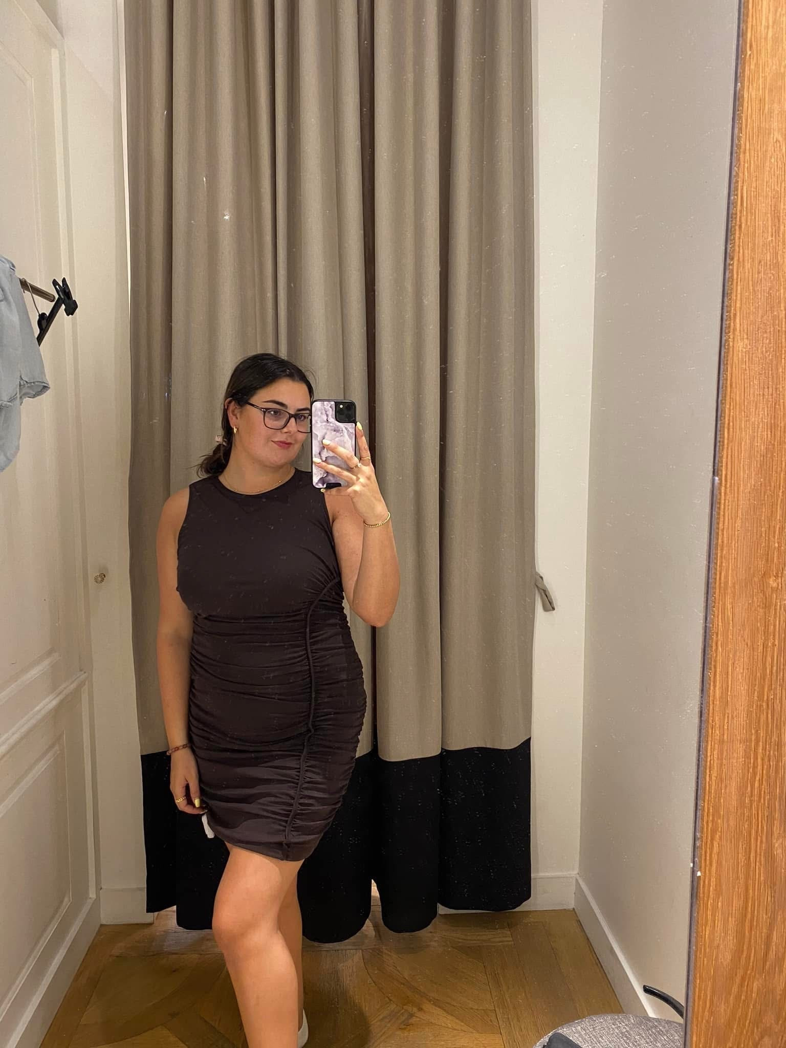 The perfect dress for a night-out or a guest at a wedding. LOVE this dress!! 🤎

#LTKstyletip #LTKcanada #LTKdatenight