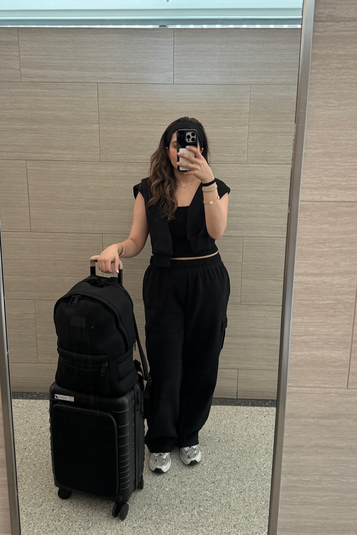 Set: size M top, size L pants 
Tank: size S

#airport #airportoutfit #airportlook 

#LTKfindsunder50 #LTKActive #LTKtravel