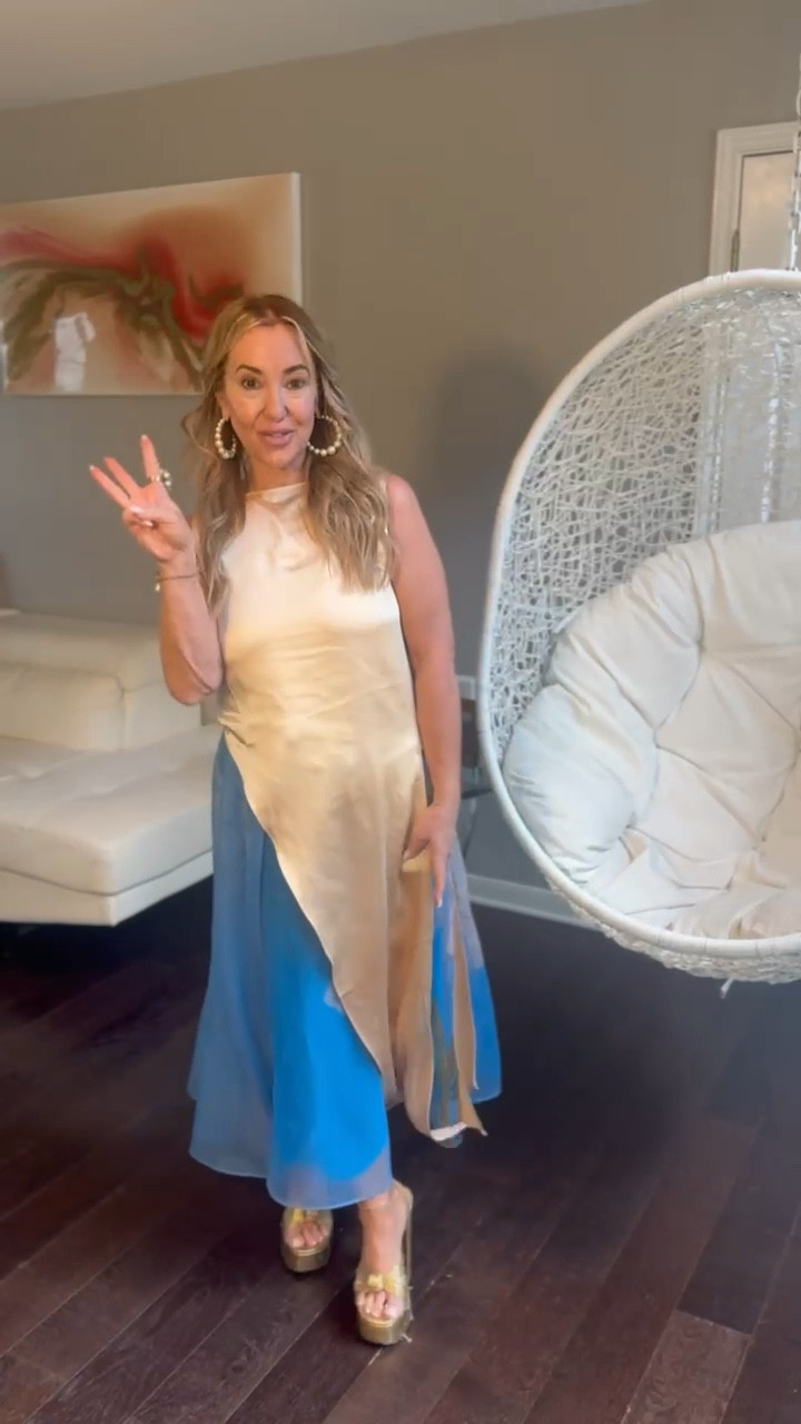 1 Skirt-3 ways to wear 🦋✨Who says you need a dozen skirts when one does the job? 👗✨ Here’s how I’m styling this trusty midi —just by swapping tops, shoes & a few key accessories. Which look is your fave? Drop a 💖 if you love too #CasualChic #PowerVibes  #NightOut #stylebyjulesaldaz 
#OneSkirtThreeWays #ClosetEssentials #StyleHacks #OOTD

#LTKOver40 #LTKStyleTip