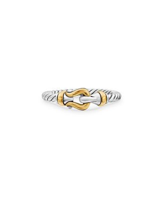 Petite Buckle Ring with 18K Yellow Gold | Bloomingdale's (US)