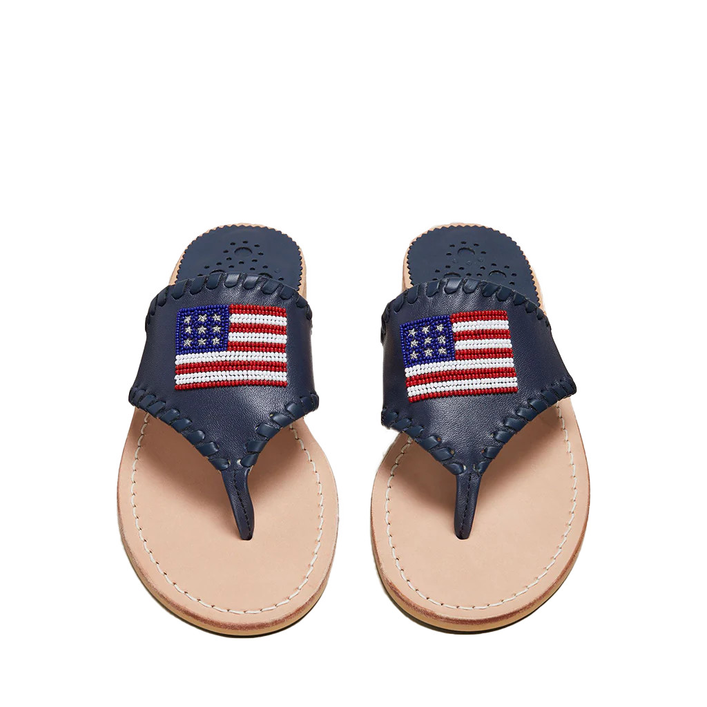 Beaded Flag Sandal | Jack Rogers