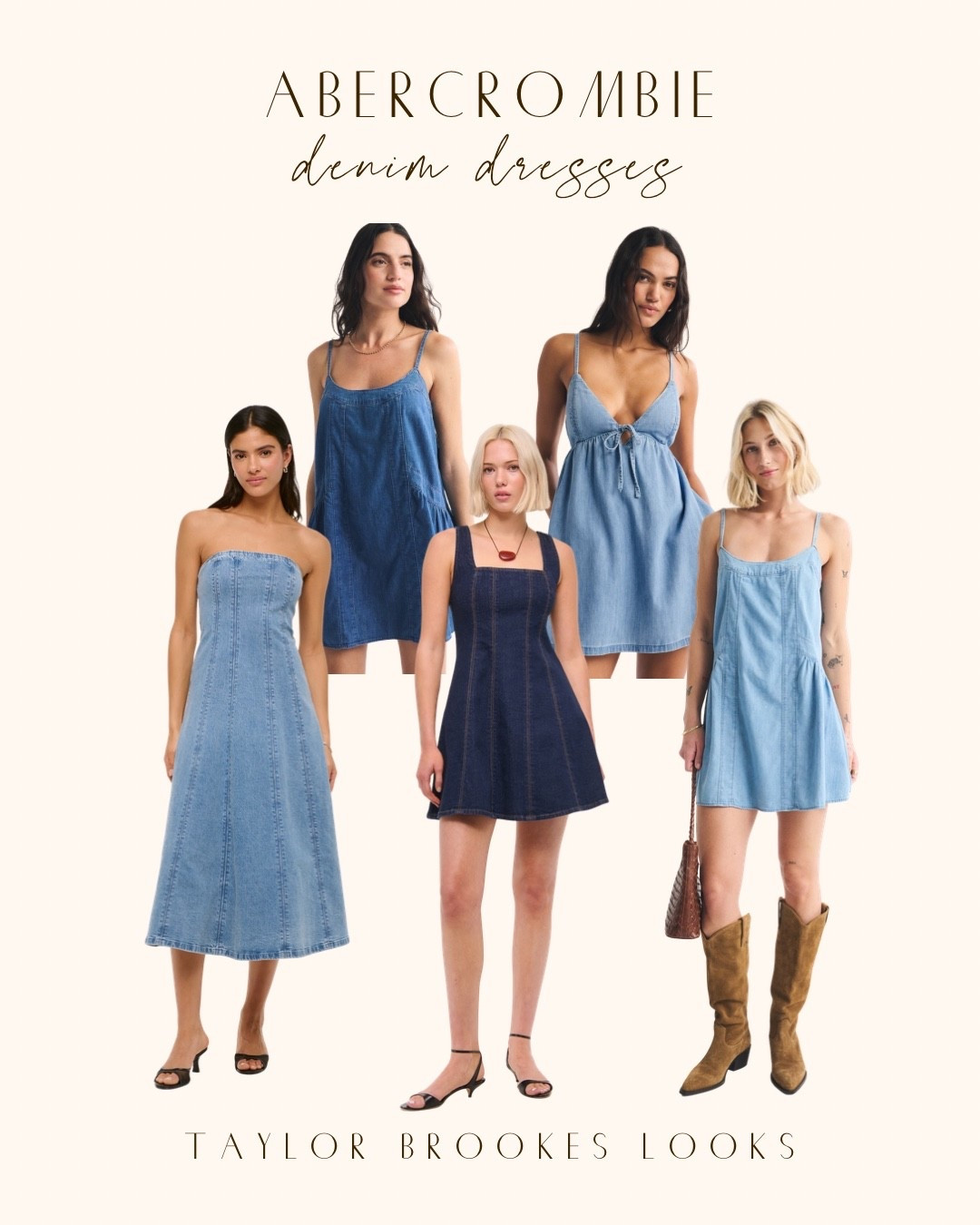 Denim dress season is back 🤍 loving these Abercrombie styles for easy spring outfits

#AbercrombieStyle #AbercrombieFinds #DenimDress #SpringOutfits #EverydayStyle #CasualChic #DressSeason #LTKDresses #LTKStyle

#LTKootd