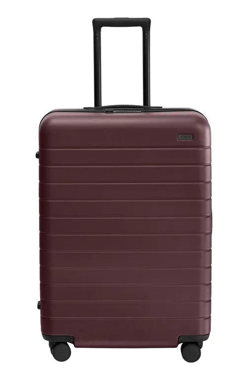 Away The Medium Flex Suitcase (Nordstrom Exclusive) in Oxblood Red at Nordstrom | Nordstrom