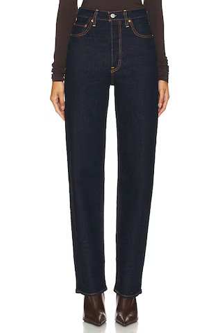LEVI'S Ribcage Full Length in Small Course from Revolve.com | Revolve Clothing (Global)
