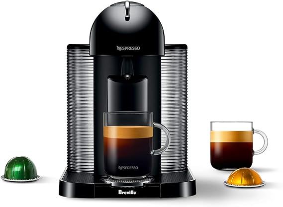 Nespresso Vertuo Coffee and Espresso Machine by Breville, 5 Cups, Black | Amazon (US)