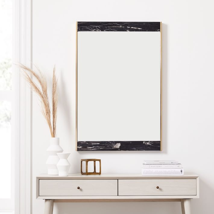 Marble & Brass Mirrors | West Elm (US)