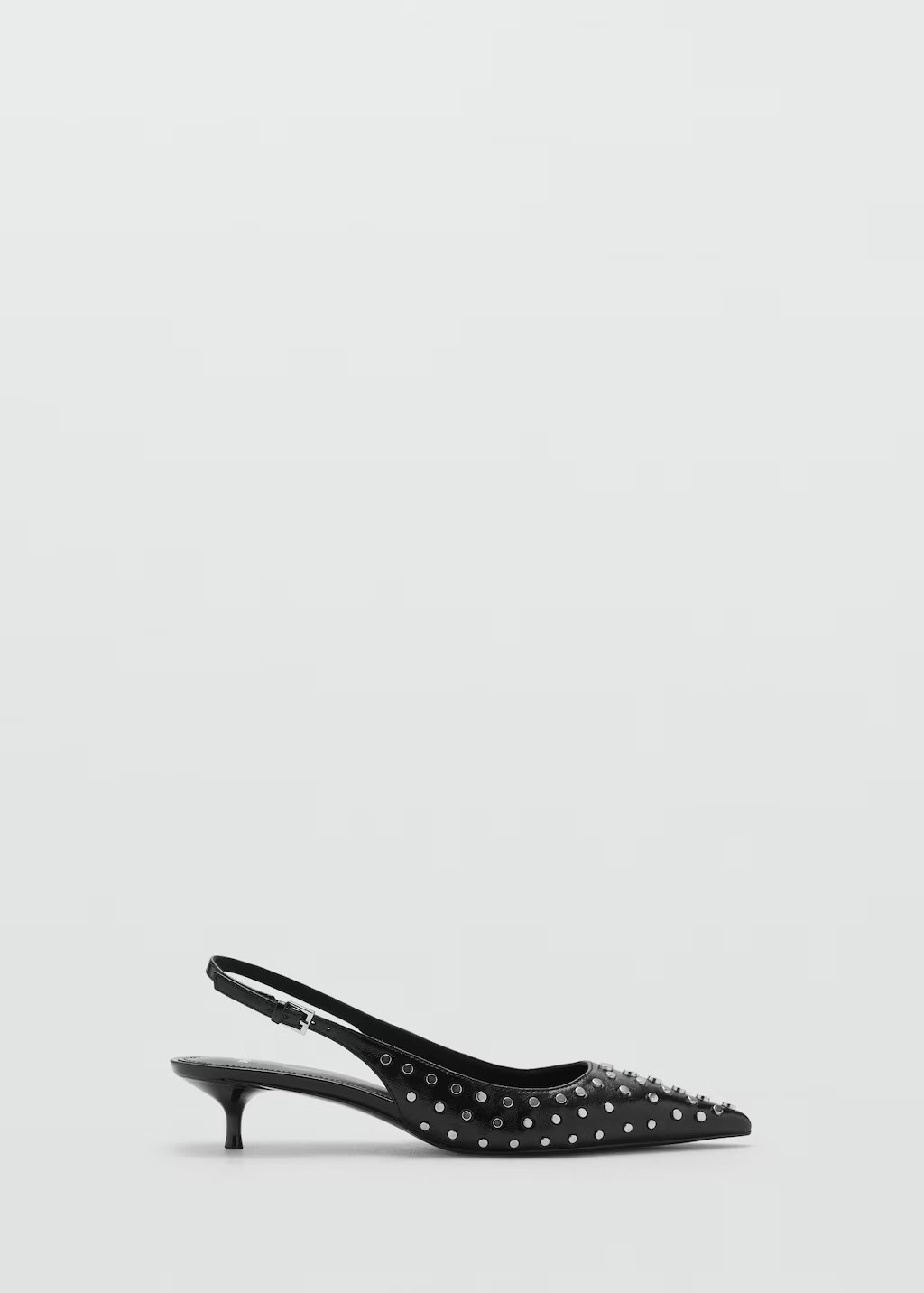 Studded slingback shoes - Woman | MANGO USA | MANGO (US)