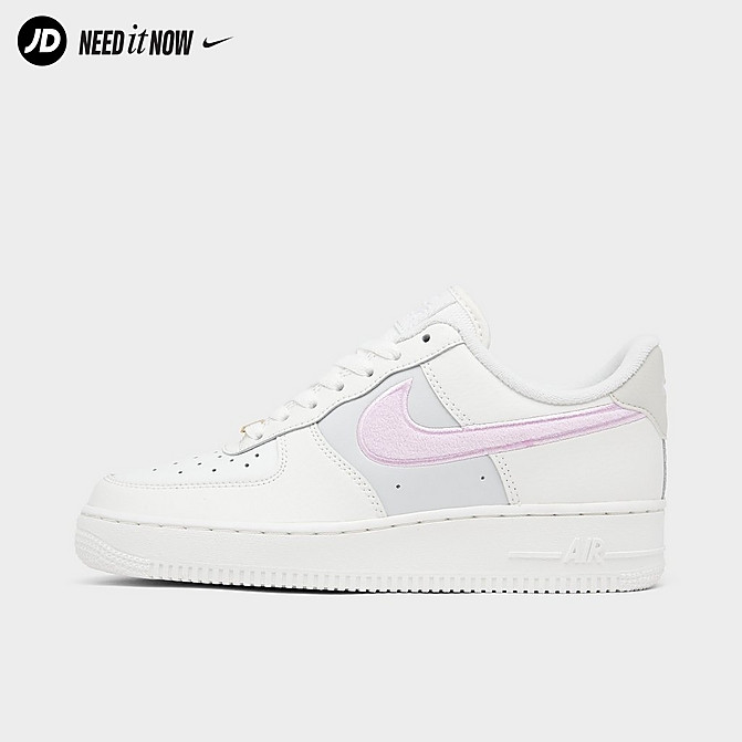 Women's Nike Air Force 1 '07 Low SE Velvet Swoosh Casual Shoes | Finish Line (US)