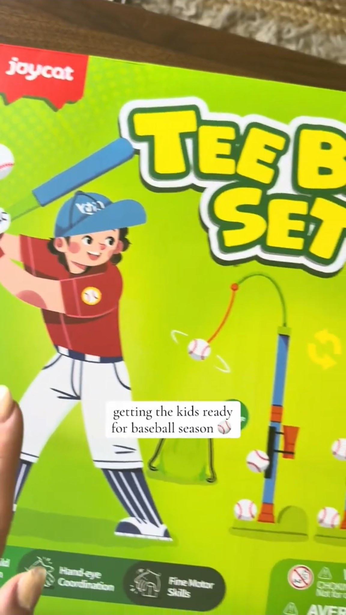 Perfect for backyard practice and big little swings—this tee ball set makes learning baseball fun and frustration-free. Great for burning energy while building confidence and coordination.

#teeball #kidsports #backyardfun #activekids #playtimefun

#LTKValentine #LTKNYFW #LTKdayinmylife