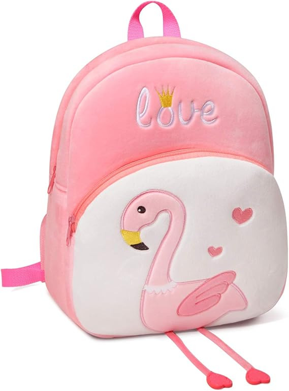 Toddler Backpack,VASCHY Boys and Girls Cute Plush Animal Small Daycare Backpack for Little Kids | Amazon (US)