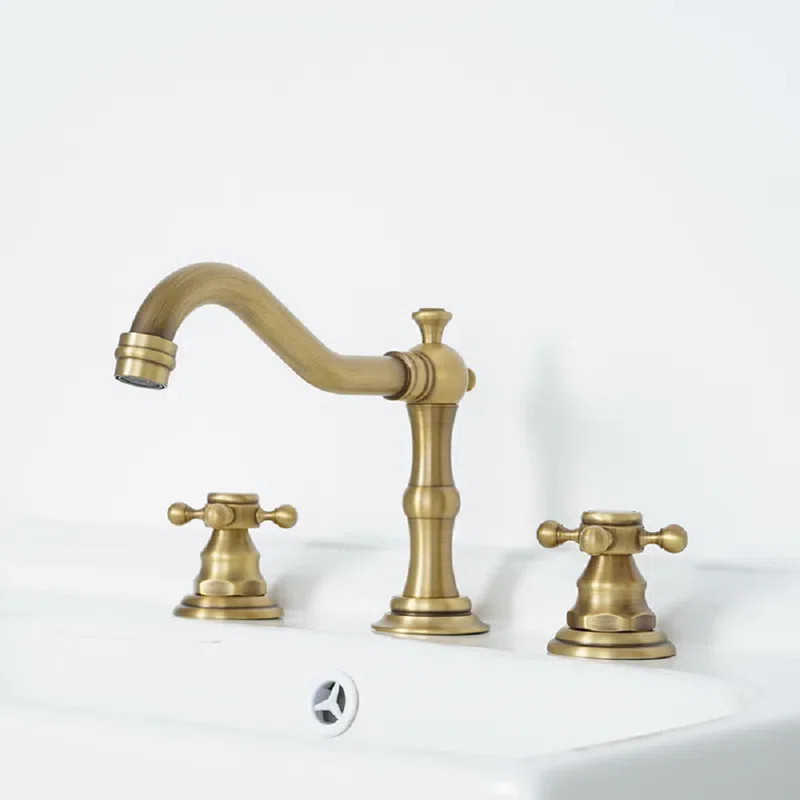 wf-J020021-8-ABR Chester Widespread Faucet 2-handle Bathroom Faucet | Wayfair North America