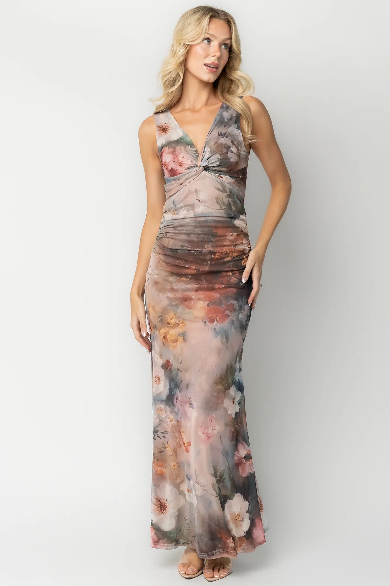 Sereno Maxi Dress | Rose Multi | Baltic Born