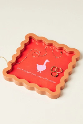 Furbish Studios Silly Goose Lacquer Tray | Anthropologie (US)