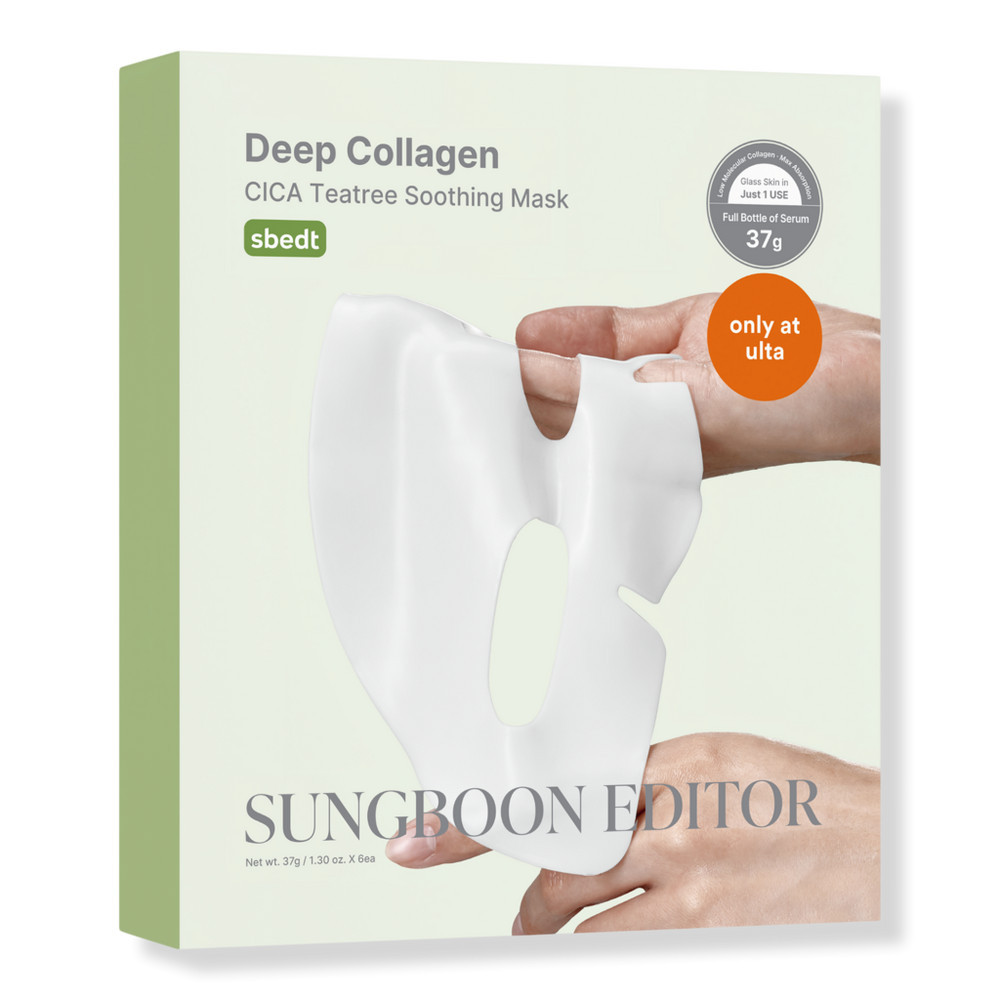 SUNGBOON EDITOR Deep Collagen CICA Teatree Soothing Mask | Ulta